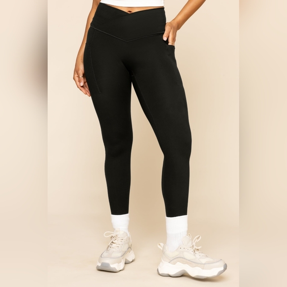 POPFLEX | Pants & Jumpsuits | Popflex Crisscross Hourglass Leggings ...